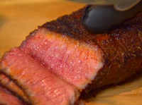 Dry Rubbed London Broil Recipe | Dave Lieberman | Food Network image