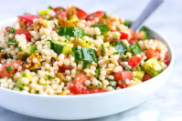 Our Favorite Lemon Herb Couscous Salad - Inspired Taste image