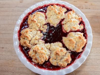 Leftover Cranberry and Cherry Cobbler Pie Recipe | Ree ... image