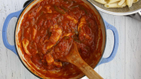 Aubergine & chickpea stew recipe | BBC Good Food image