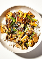Tofu and Mushroom Stir-Fry Recipe | Bon Appétit image