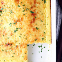Cheesy Green Chile Egg Casserole — Let's Dish Recipes image