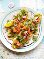 Smoked Salmon Toasts | Fish Recipes | Jamie Oliver image