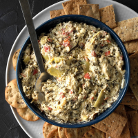Five-Cheese Spinach & Artichoke Dip Recipe: How to Make It image