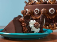 Mega Magical 7 Layer Chocolate Cake Recipe | Duff … image