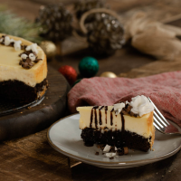 Brownie Crust Cheesecake | Ready Set Eat image