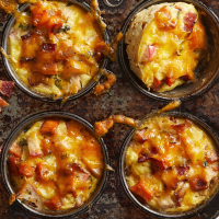 Apple, Bacon and Sweet Potato Mini Casseroles Recipe ... image