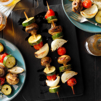Veggie Kabobs Recipe: How to Make It - Taste of Home image