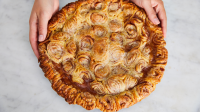 Best Cinnamon Roll Apple Pie Recipe - How to Make Cinnamon ... image