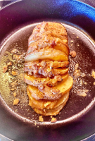 Hasselback Sweet Potato with Pecan Streusel | Allrecipes image