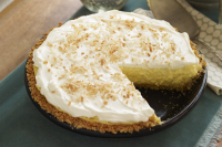 Coconut-Cream Cheese Pie - My Food and Family Recipes image