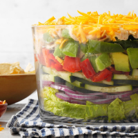 Mexican Layered Salad Recipe: How to Make It image