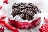Dark Chocolate Covered Pretzels - The Pioneer Woman image