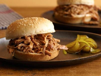 Slow-Cooker Pulled Turkey Sandwiches Recipe | Food Net… image
