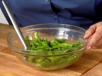 Sugar Snap Peas with Sesame Recipe | Ina Garten | Food Net… image