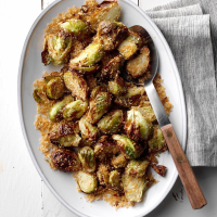 Air-Fryer Garlic-Rosemary Brussels Sprouts Recipe: How to ... image