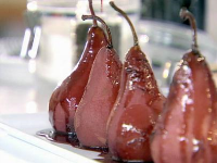 RED WINE POACHED PEARS RECIPES