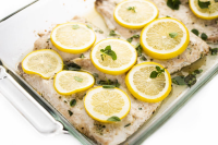 Lemon Butter Baked White Fish - The Lemon Bowl® image