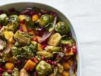 Brussels Sprouts with Butternut Squash and Pomegranate Seeds image