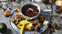 Chocolate fondue recipe - BBC Food image