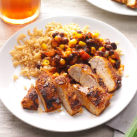 Black Bean Chicken with Rice Recipe: How to Make It image