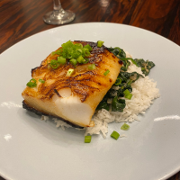 Miso and Soy Chilean Sea Bass Recipe | Allrecipes image