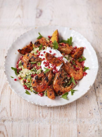 Sizzling Moroccan prawns | Seafood recipes | Jamie Oliver image