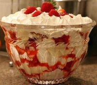 Southern Strawberry Punch Bowl Cake | Just A Pinch Recipes image