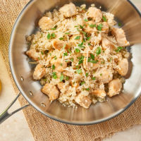 Easy Skillet Chicken & Riced Cauliflower Recipe | Allrecipes image