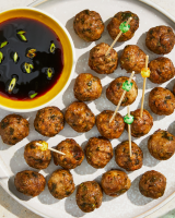 Turkey Meatballs With Sweet Soy Dipping Sauce | Parents image