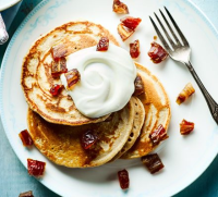 Gingerbread pancakes recipe | BBC Good Food image
