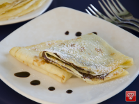 Nutella crêpes is a Desserts by My Italian Recipes image