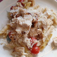 Creamy Tomato-Basil Pasta with Chicken Recipe | Allrecipes image