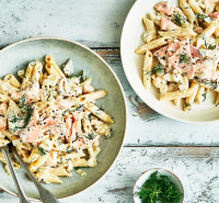 Creamy salmon pasta recipe | BBC Good Food image