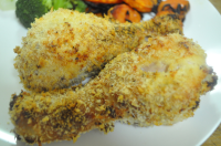 Breaded Chicken Legs Recipe - Food.com image