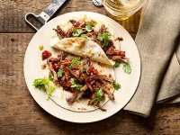 Braised Lamb Tacos Recipe | Michael Symon | Food Network image
