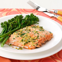 Herbed Salmon Fillet Recipe: How to Make It image