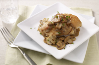 Mushroom Chicken in Dijon-Wine Sauce - My Food and Fa… image