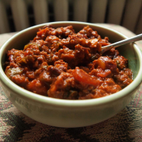 Meat-Lovers' Vegetarian Chili Recipe | Allrecipes image