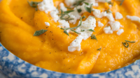 Recipe: Roasted Butternut Squash Purée with Goat Cheese ... image