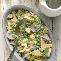 Pea 'n' Cheese Salad Recipe: How to Make It image