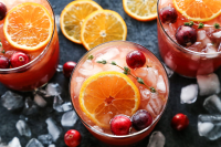 Cranberry Thyme Gin and Tonic - The Pioneer Woman image