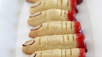 Severed Finger Sugar Cookies Recipe - BettyCrocker.com image