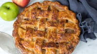 Salted Caramel Apple Pie Recipe | Four and Twenty ... image