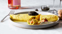 Smoked Salmon Omelette Recipe | Daniel Boulud | Food Network image