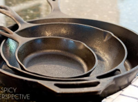 How to Clean and Season a Cast Iron Skillet | Just A Pinch ... image