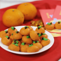 Mandarin Orange Cookies Recipe with Rowenta Gourme… image