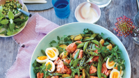 Grilled-Salmon Salad Recipe | Martha Stewart image