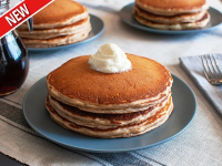 Top Secret Recipes | Denny's Hearty 9-Grain Pancakes image