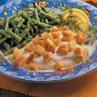 Fish with Cream Sauce Recipe: How to Make It image